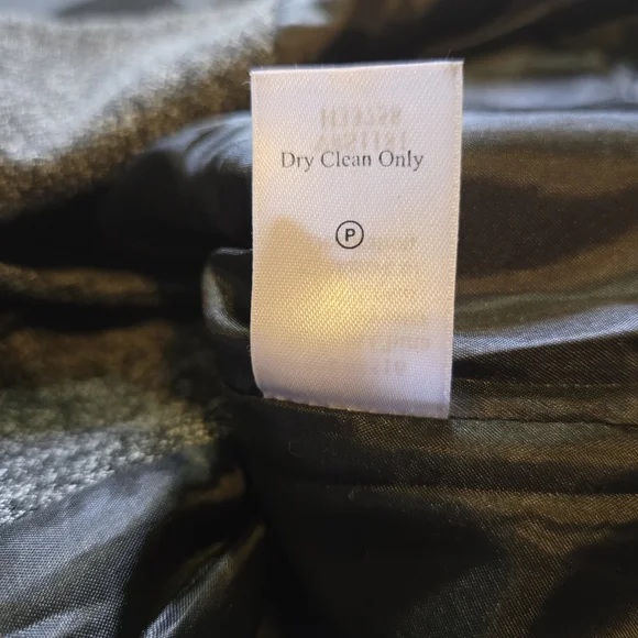 Coldwater Creek Black and Gray Patchwork Retro Boho Blazer - Picture 11 of 13